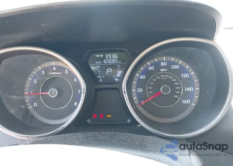 2013 Hyundai Elantra Gs from USA, damaged, VIN KMHDH6AEXDU020077